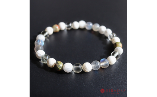 身体健全パワーストーンブレスレット(健康01)･6mm玉 (19.2cm) 19.2cm