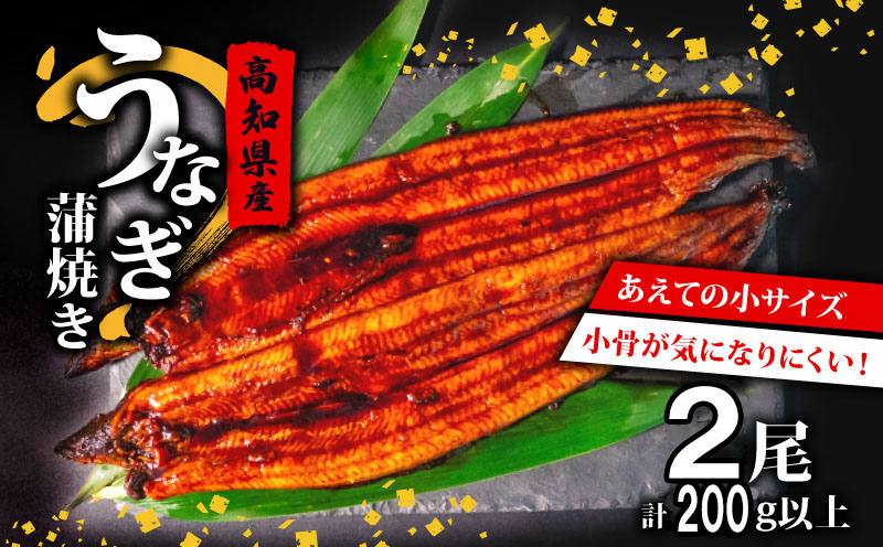 [高知県産] うなぎ蒲焼き 200g(100〜120×3尾)/ 鰻 ウナギ かば焼き 冷凍