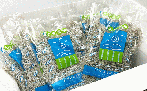 浜口海産物店のちりめんじゃこ＆かちりじゃこ（計6袋セット）シラス 無添加 釜揚げ しらす丼 ちりめん丼【R00308】