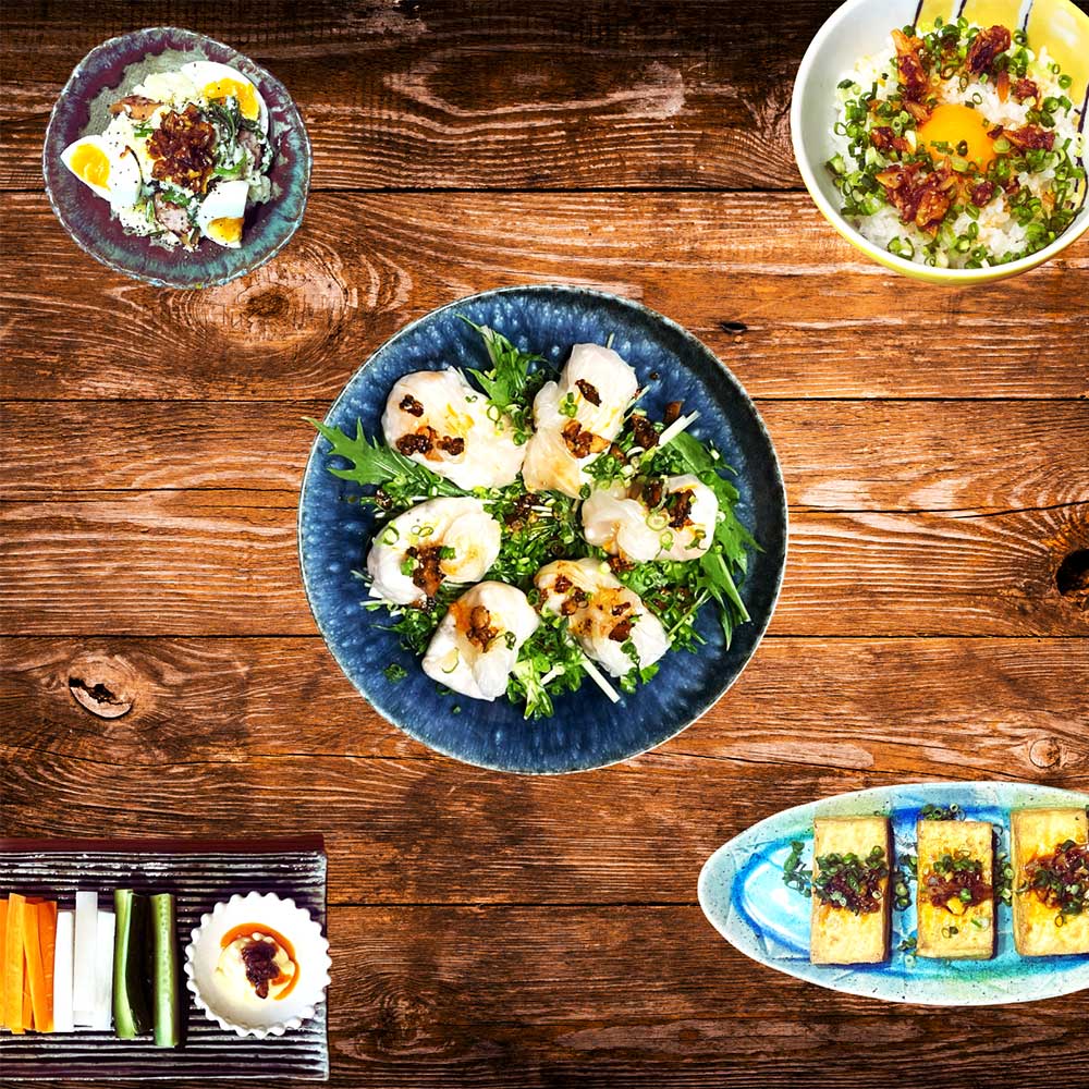 干物屋が作った食べるサバらー油 70g×3袋＋130g×3袋セット ラー油 調味料 さば 鯖 おかず ご飯のお供 具沢山おかず 万能調味料 ふりかけ 辣油 辛さ控えめ ちょっぴり辛い 食感【R01379】