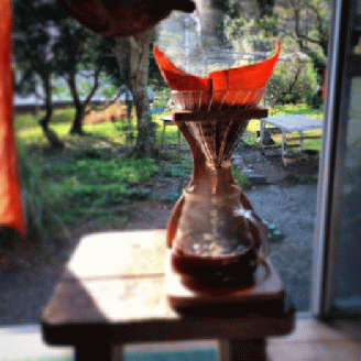 ドリップ珈琲用 柿渋リネンのコーヒーフィルター 2枚セット エコ SDGs 洗って使える ペーパーレス エコ SDGs 繰り返し使える 高知県 土佐清水市 送料無料【R01558】