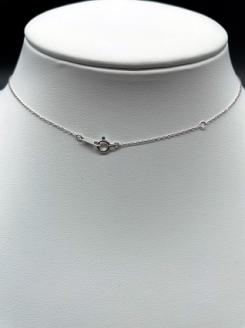 あこや本真珠(バロック真珠）8ミリ珠＆ミラーボールの「スルーペンダント」(ホワイトゴールド)パール ネックレス ジュエリー ケース付 ギフト 可愛い お洒落 6月誕生石 宝石【R00710】