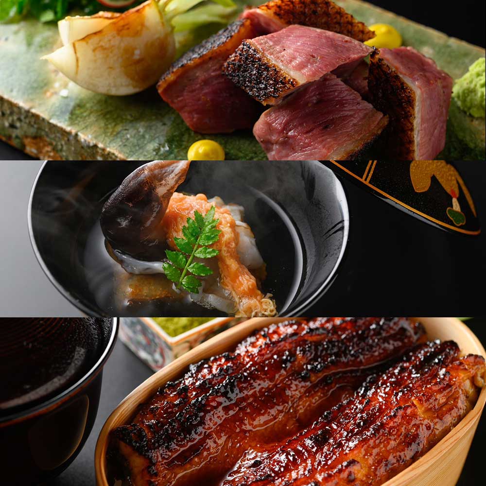 【中目黒 日本料理】炎水 炭火焼きとお出汁を極める二つ星の日本料理店「土佐清水特別コース」お食事券2名様 食事 食事券 中目黒 グルメ券 利用券 チケット フルコース ディナー 豪華【R01293】