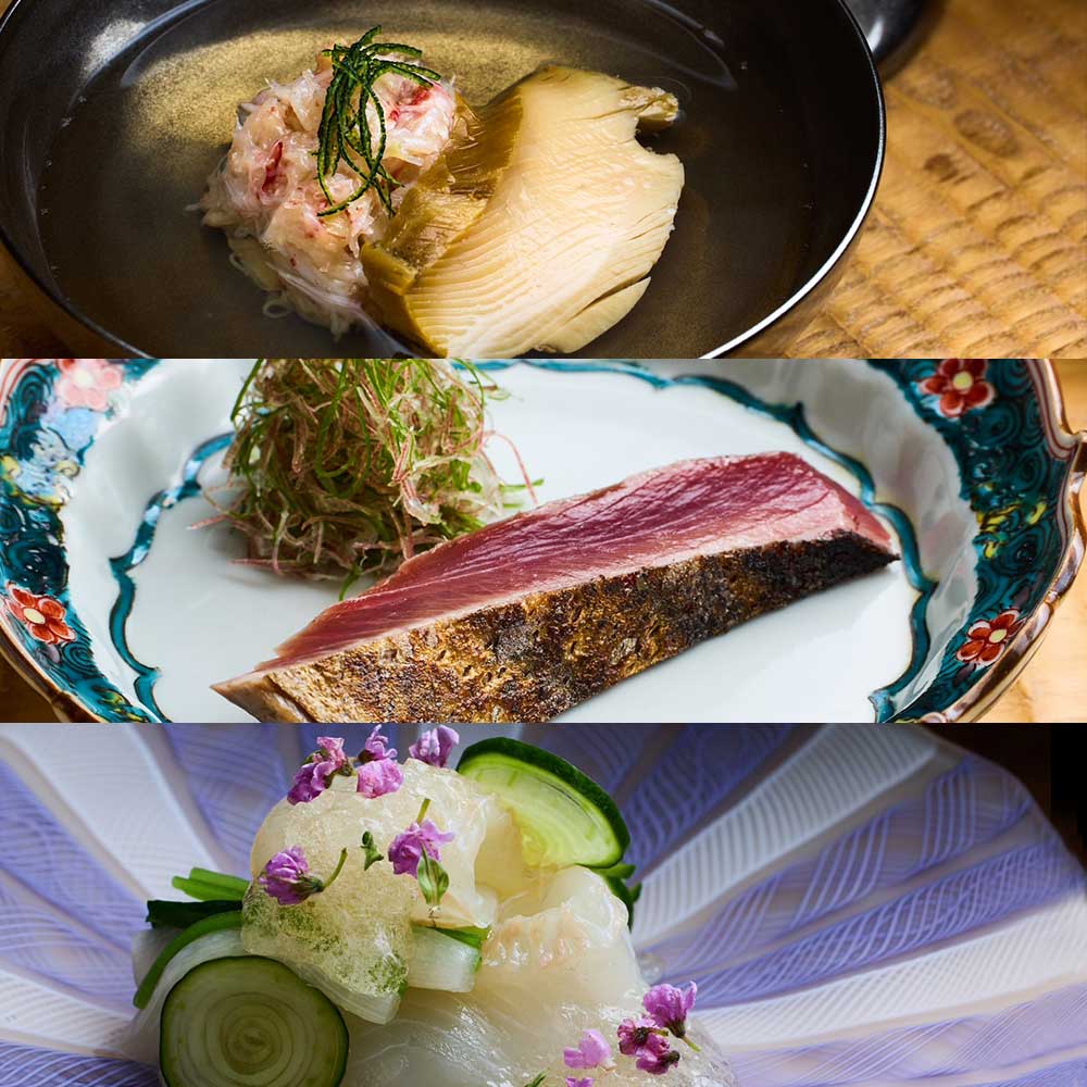 【南青山 日本料理】伯雲 ミシュラン二つ星旬の料理「土佐清水おまかせコース」お食事券 2名様 食事 食事券 南青山 グルメ券 利用券 チケット フルコース ディナー 特別コース 高級【R01295】