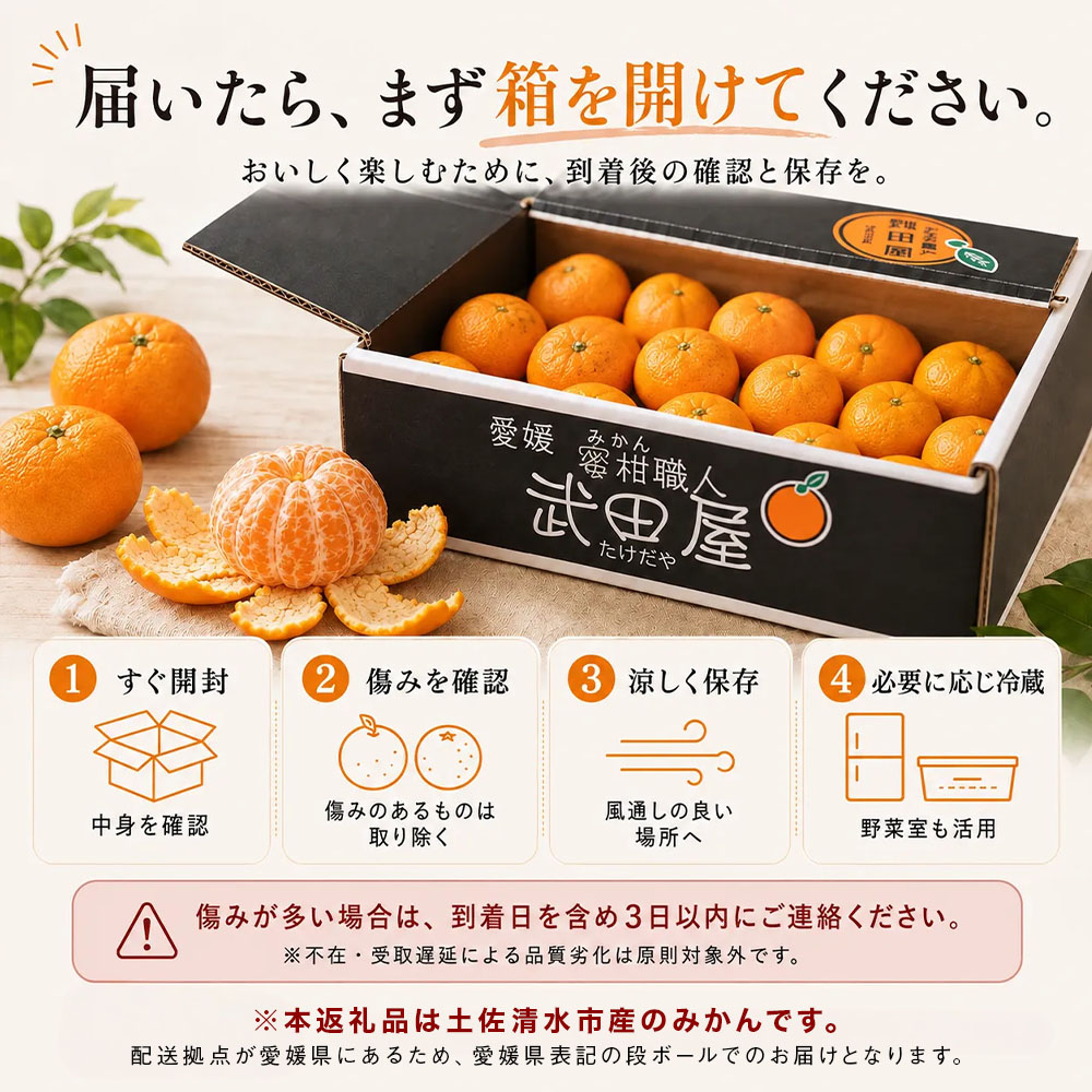 温州みかん 小粒っ子 1kg 傷み補償 300g 柑橘 果物 フルーツ 不揃い オレンジ 訳アリ 蜜柑 果実 みかん 極早生 早生 晩生 光センサー選果 みかん職人武田屋 高知県 土佐清水市【R01789】