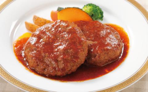 幻のメス牛 四万十牛100％使用ジューシーな煮込みハンバーグ5個 R5-400