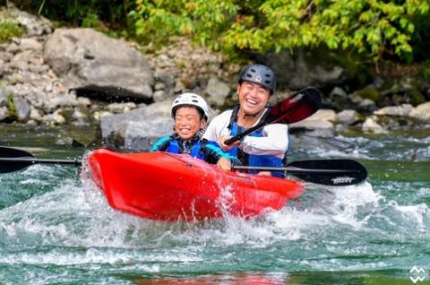 四万十川でＳＵＰまたはカヌーのお手軽体験１時間コース R5-119