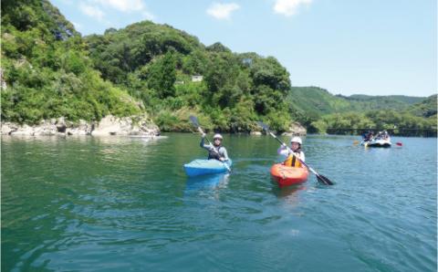 四万十川を満喫！【カヌー半日コース１名様分】R5-122