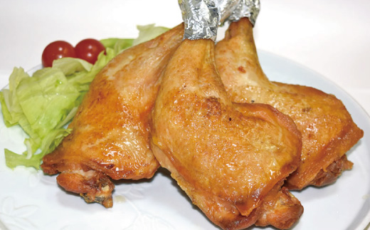 【ちきん館】四万十あし（塩・コショー味）中 3本セット 高知県 高知 四万十市 四万十 しまんと 国産 おかず チキン 鶏 鶏肉 パーティー 柔らかい 冷凍 真空 ジューシー 惣菜 ギフト