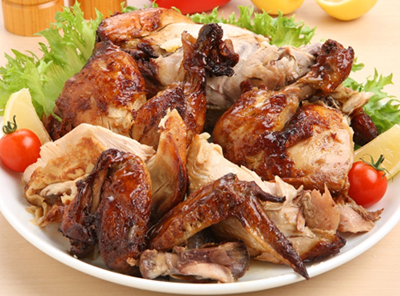 【ギフト用（包装・のし対応）】【ちきん館】 和風 ローストチキン 元祖たれ味まるっぽ鶏Lサイズ 高知県 高知 四万十市 しまんと 国産 おかず チキン ちきん 鶏 鶏肉 丸鶏 クリスマス パーティー ごちそう