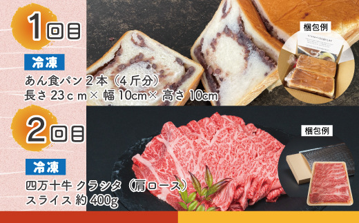 四万十 うきうき定期便5万円コース 定期便 四万十市 高知 高知県 しまんと 鰹 かつお かつおのたたき 月替わり 牛肉 黒毛和牛 四万十牛 豚肉 ハラミ パン 食パン あんこ 魚介 肉 ケーキ ガトーショコラ 冷凍