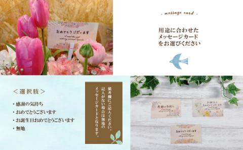 【3回定期便】＜1級フラワー装飾技能士が厳選＞季節のおまかせフラワーアレンジメント【生花】（小）R6-940