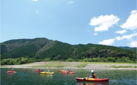 四万十川を満喫！【カヌー半日コース１名様分】R5-122