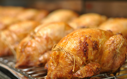 冬限定 年内配送 クリスマス パーティー にオススメ★国産ハーブ鶏の ローストチキン 先行 予約 限定 高知県 四万十 四万十市 しまんと チキン 鶏肉 年内配送 年末 ハーブ鶏【配送時期：12月20日～12月31日】