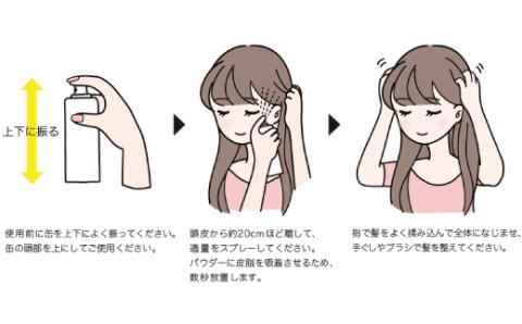 【訳あり】MOC ドライシャンプー 60g（5本セット）