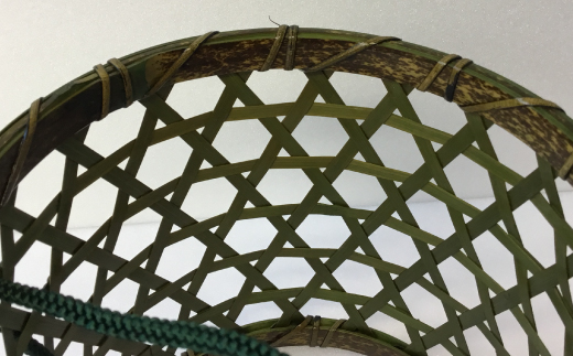 【 ハンドメイド 】 竹細工 トイレットペーパー 入れ大（横） 虎竹 丈夫 防カビ 若鮎クラフト 工芸品 工芸 日用品 雑貨 インテリア バンブー 職人 手作り 上品 高級感 おしゃれ 国産 土佐 高知県 高知 四万十市 四万十 しまんと お取り寄せ