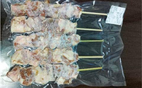 秘伝のタレに漬け込んだ「しまん豚(とん)」のやみつき豚はらみ串5本(約400ｇ)セット R5-038