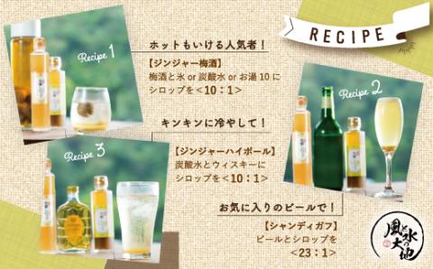 無添加しょうがシロップ　計2本入り R5-202