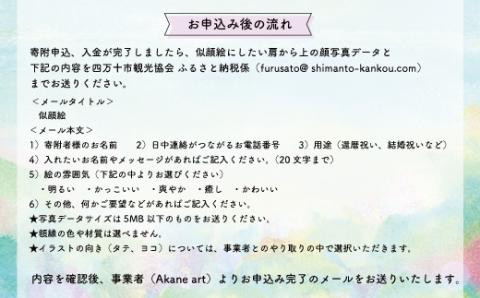 オーダーメイド手描き似顔絵・額縁付き（モノクロ・2名分）R5-290-2