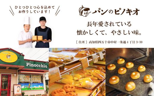 【月2回定期便】パンのピノキオ特製　ふんわり生食パン2本セット（合計12本）【毎月2回3カ月間(全6回お届け)】R6-345