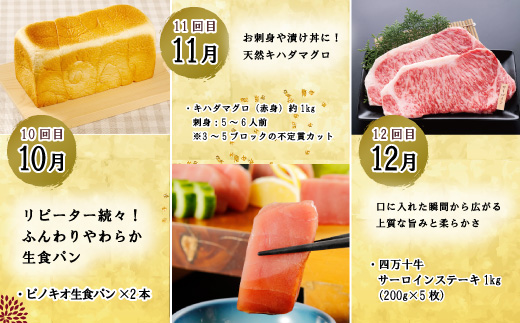 【年末限定】【12回定期便】四万十の人気グルメお楽しみ定期便 しまんとふるさと定期便30万円コース 24-618