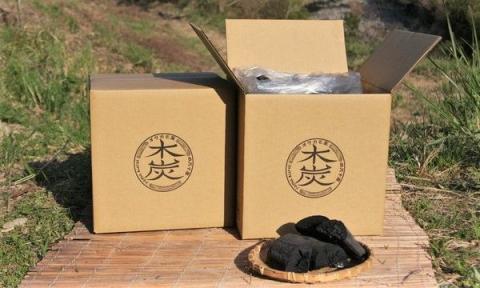 四万十市産　黒炭10㎏【雑/箱×2箱】R5-205