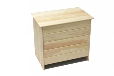 国産四万十ひのき使用【ヒノキの小さなベンチボックス】24-247