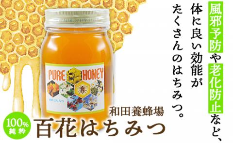 数量限定】和田養蜂場 百花はちみつ(600g)１本 - 蜂蜜 ハチミツ ハニー ...