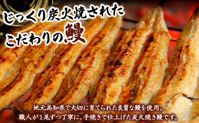 【１２回定期便】炭火手焼のうなぎ蒲焼130g×１尾セット 蒲焼のたれ付き Wfb-0024