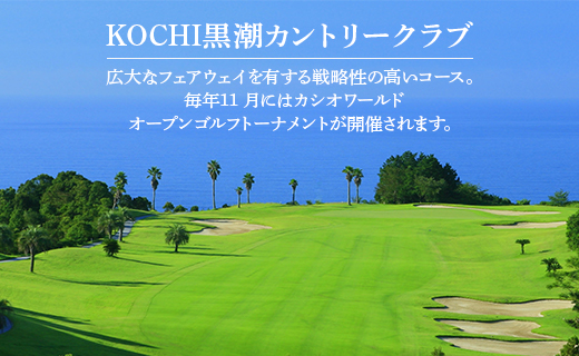 【追加1プレー】KOCHI黒潮カントリークラブ(平日) ※ゴルフ＆宿泊プラン利用者限定 - ゴルフ プレー券 チケット 旅行 休暇 趣味 スポーツ kg-0018 平日【追加1プレー】 KOCHI黒潮カントリークラブ
