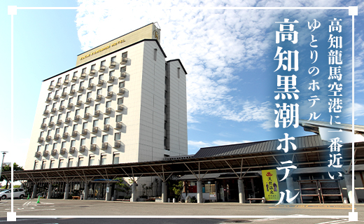 高知黒潮ホテル 一泊温泉付 1名利用 シングルルーム宿泊券 - 送料無料 チケット 旅行 癒し 対象外日あり 天然温泉 露天風呂 四国 高知県 香南市 kh-0009