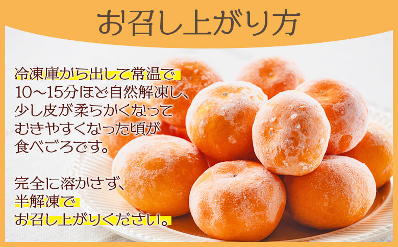 イングリッシュガーデンハウス 冷凍みかん 1kg eh-0038