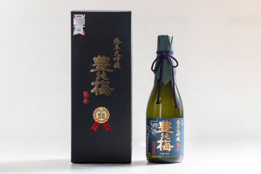 竜巻の酒！純米大吟醸 龍奏(ギフト用)720ml×1本 gs-0124