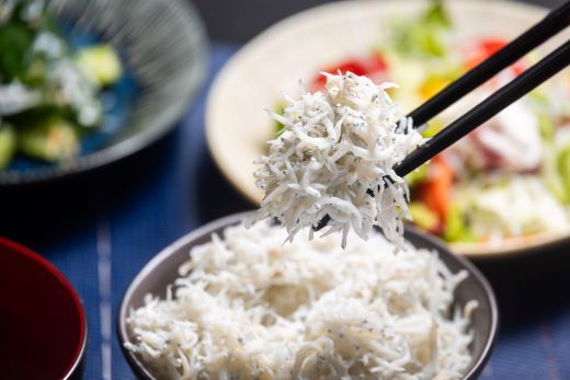 【冷蔵】釜出ししらす(ちりめん) 約500g mu-0009