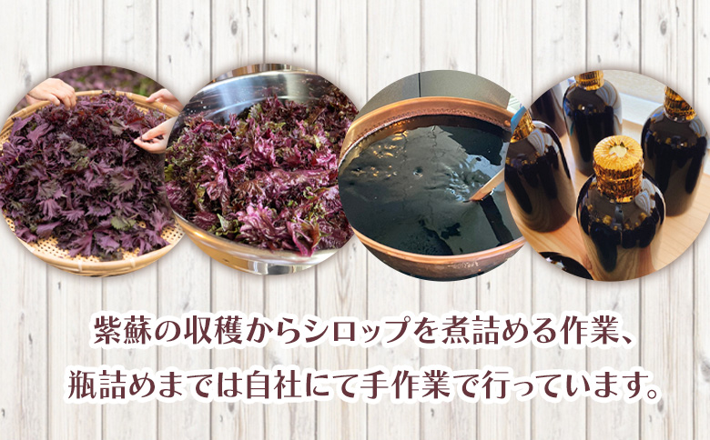 赤紫蘇シロップ100ml(１本) tc-0024