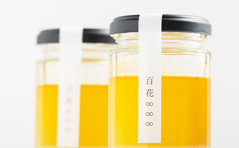 百花∞∞∞(垂れ蜜) 1個(100g)  国産 はちみつ ya-0002