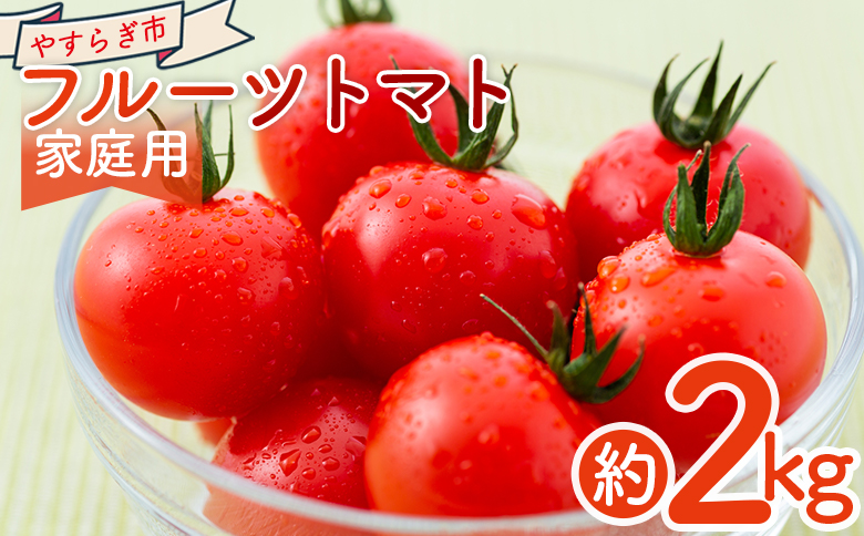 【2026年1月以降発送】フルーツトマト ２ｋｇ 家庭用 yr-0067