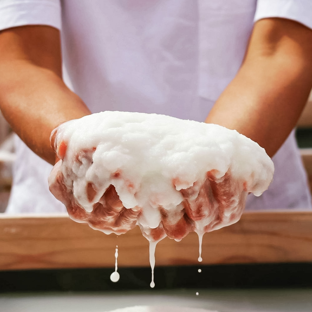 【四国一小さなまちのお塩】 塩職人 田野屋青蜂　完全天日塩大粒 2袋セット 