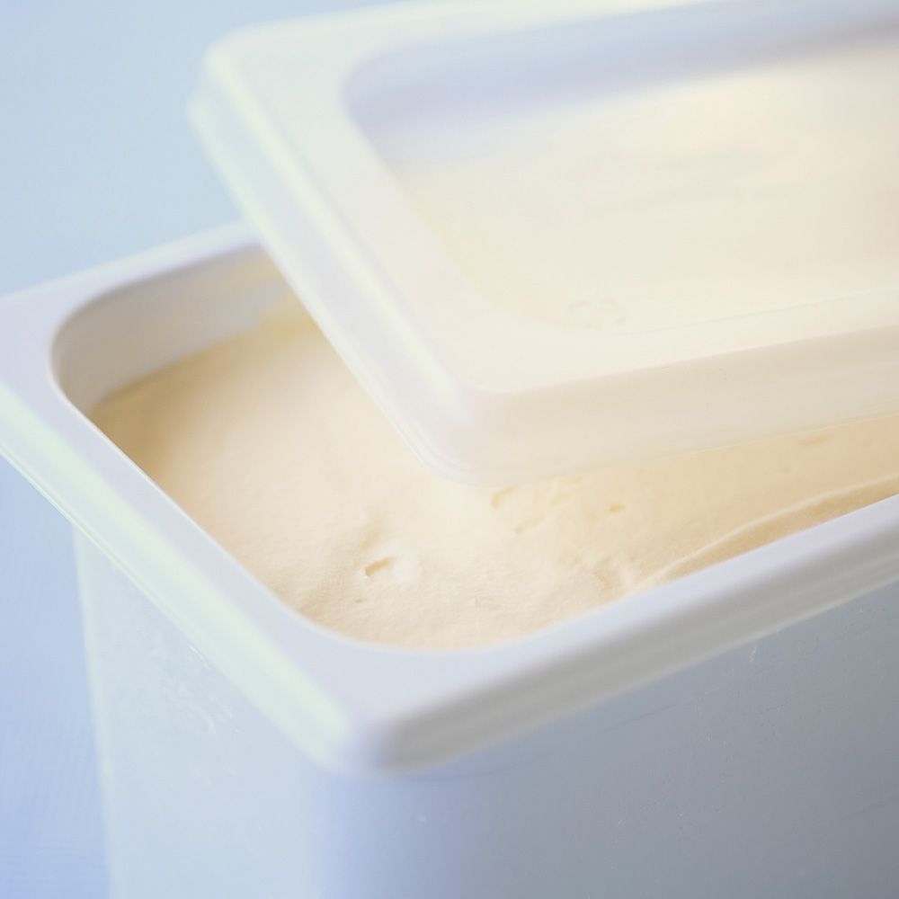 【四国一小さなまちのアイス屋さん】バニラ アイスクリーム 大容量 アイス 4000ml 4L 業務用 4リットル デザート スイーツ お菓子 アイス ミルク 大容量 いっぱい 松崎冷菓 取り寄せ お取り寄せ