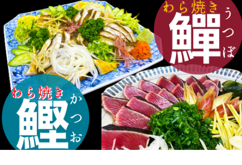 土佐のタタキセット（カツオ×ウツボ）