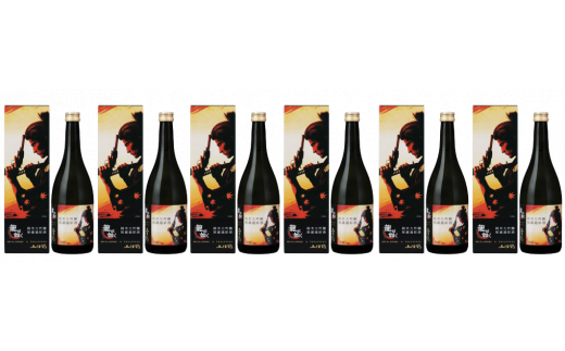 龍が如く×土佐鶴 720ml×6本 日本酒 辛口 720ml 6本 龍が如く コラボ アニメ お酒 酒 地酒 純米 お米 米  飲みやすい おつまみ 贈り物 贈答 ふるさと納税日本酒 ふるさと日本酒 人気 年末年始 クリスマス プレゼント 高知県 安田町 TS-08