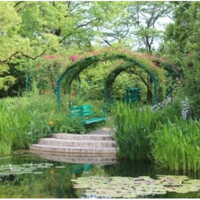 ゆずの郷北川村周遊セット/北川村温泉宿泊券、モネの庭マルモッタン、中岡慎太郎館利用券