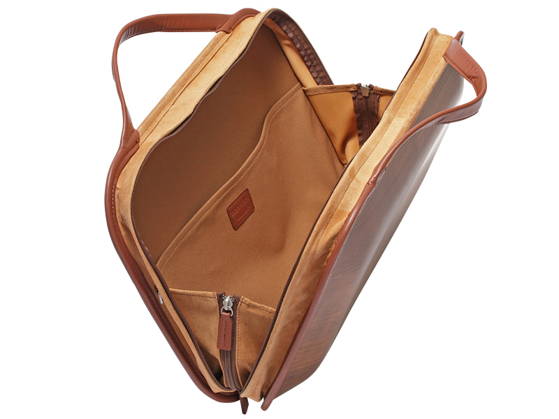 monaccaバッグ/Roots Landブラウン 木製品