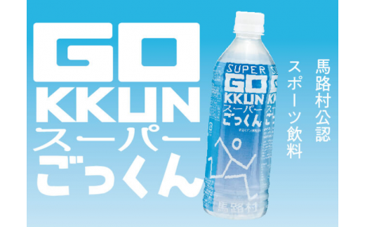 【定期便】スーパーごっくん 500ml×24本入×3回 水分補給