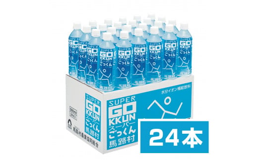 【定期便】スーパーごっくん 500ml×24本入×3回 水分補給