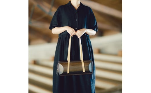 monacca-bag/maruta2 木製 バッグ