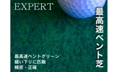 ゴルフ練習セット・標準SUPER-BENT スーパーベント＆最高速EXPERT（45cm×3m）2枚組パターマット（距離感マスターカップ2枚、まっすぐぱっと1枚、トレーニングリング付き）（土佐カントリークラブオリジナル仕様）【TOSACC2019】〈高知市共通返礼品〉 - 45cm×3m