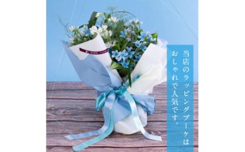 《先行予約》芸西村特産ブルースター花束（約15本程度の花束）