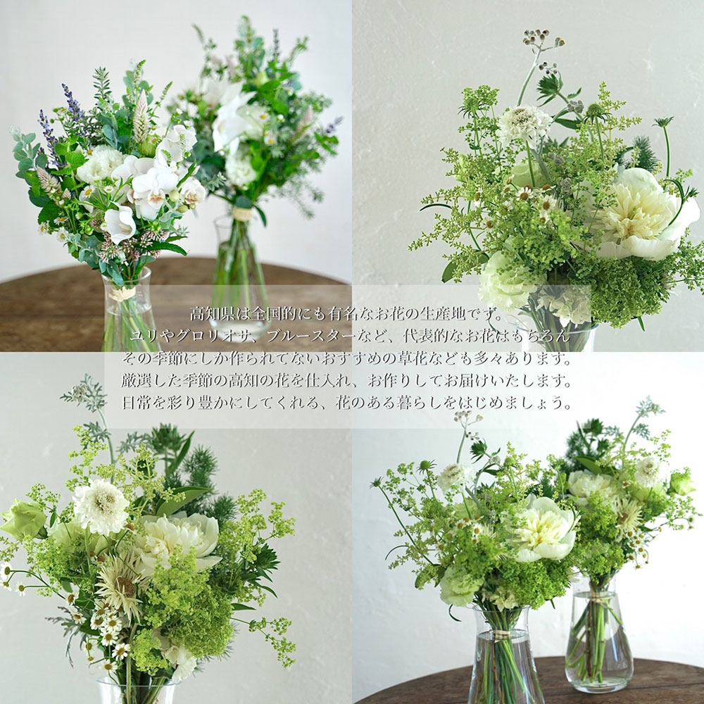 《6ヵ月定期便》花束一対 お供え 初回花瓶付L 定期便 定期コース 全6回 初回花瓶付き 延命剤付き お供え 花束 一対 花びん 生花 仏花 供花 花束 はな 花 法要 お盆 お花 おすすめ