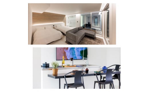 NAMI TERRACE GEISEI 1棟(Cannes カンヌ) 30日間連泊チケット ナミテラス芸西 利用券 ヴィラ オーシャンビュー サウナ 貸切 宿泊 旅行 観光 家族 友達 カップル ペア - 1棟(Cannes カンヌ) 30日